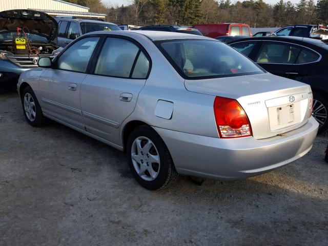 KMHDN46D45U975617 - 2005 HYUNDAI ELANTRA GL GRAY photo 3