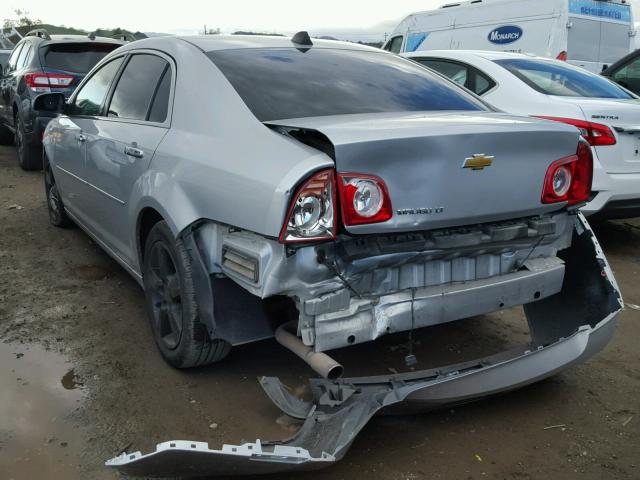 1G1ZD5EU5CF374148 - 2012 CHEVROLET MALIBU 2LT SILVER photo 3