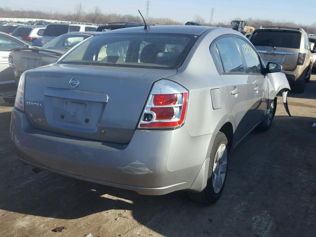 3N1AB61E08L677286 - 2008 NISSAN SENTRA 2.0 GRAY photo 4