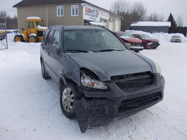 JHLRD78845C808049 - 2005 HONDA CR-V EX GRAY photo 1