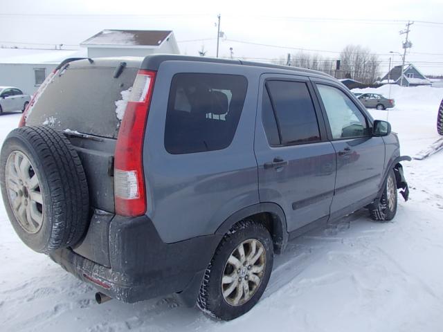 JHLRD78845C808049 - 2005 HONDA CR-V EX GRAY photo 4