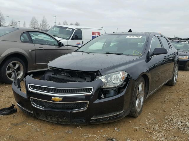 1G1ZC5EB5AF117165 - 2010 CHEVROLET MALIBU 1LT 黑色 照片 2