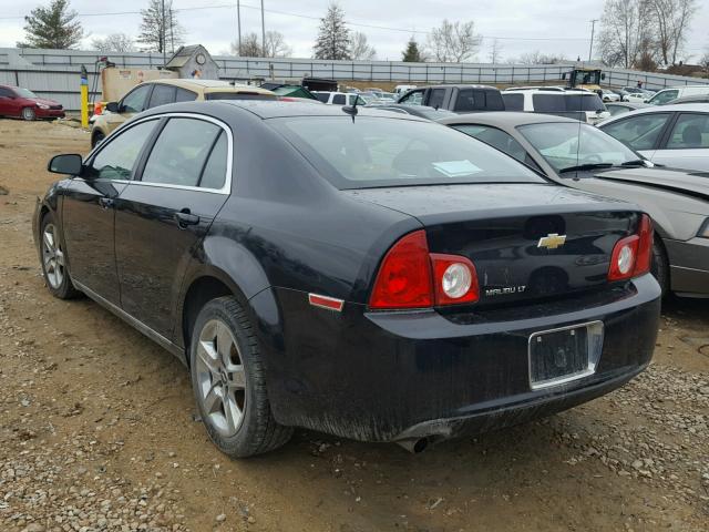 1G1ZC5EB5AF117165 - 2010 CHEVROLET MALIBU 1LT 黑色 照片 3