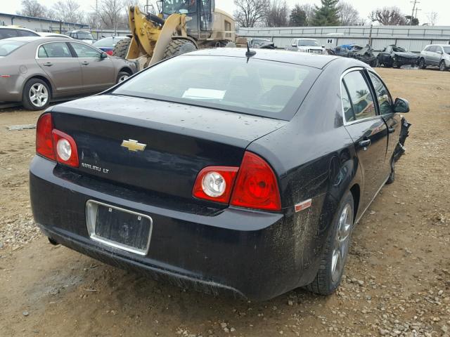 1G1ZC5EB5AF117165 - 2010 CHEVROLET MALIBU 1LT 黑色 照片 4