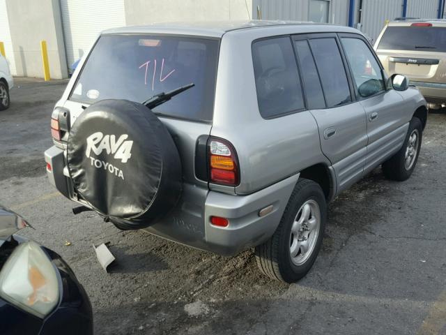 JT3GP10V4X7049445 - 1999 TOYOTA RAV4 GRAY photo 4