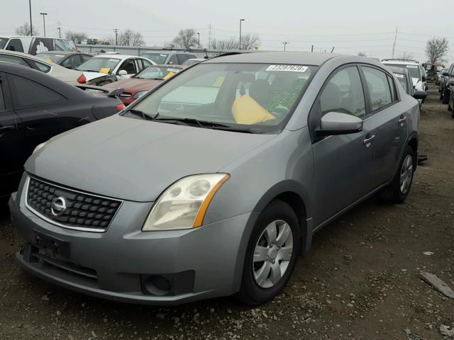 3N1AB61EX7L694806 - 2007 NISSAN SENTRA SILVER photo 2