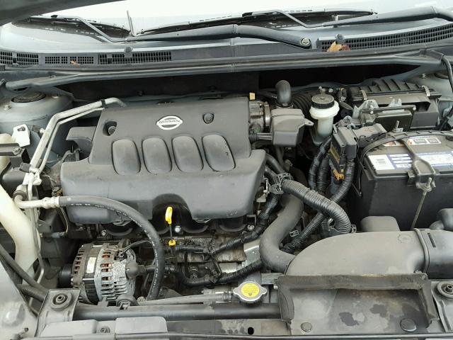 3N1AB61EX7L694806 - 2007 NISSAN SENTRA SILVER photo 7