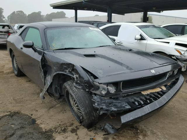 2B3CJ4DV9AH235423 - 2010 DODGE CHALLENGER BLACK photo 1