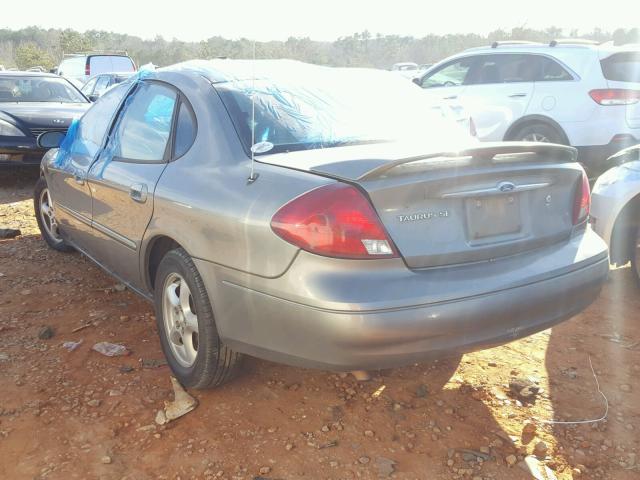 1FAFP53233A202934 - 2003 FORD TAURUS SE GREEN photo 3