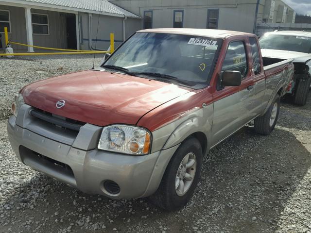 1N6DD26T03C422630 - 2003 NISSAN FRONTIER K RED photo 2