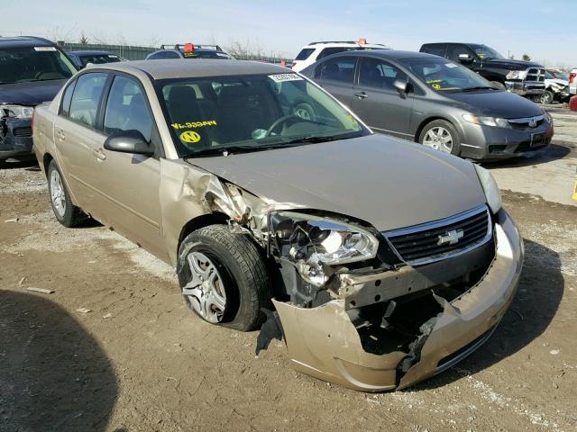 1G1ZS58F47F222144 - 2007 CHEVROLET MALIBU LS TAN photo 1