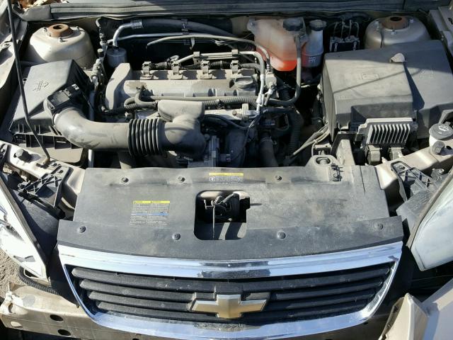 1G1ZS58F47F222144 - 2007 CHEVROLET MALIBU LS TAN photo 7