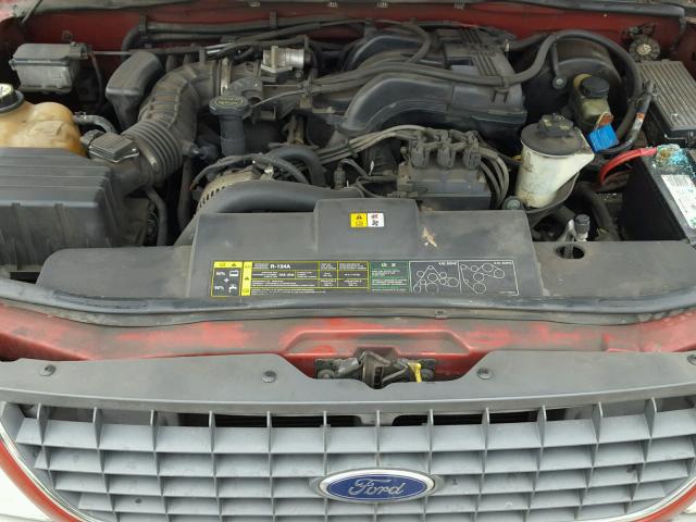 1FMZU62E92UB28820 - 2002 FORD EXPLORER X BURGUNDY photo 7