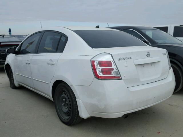 3N1AB61E87L689118 - 2007 NISSAN SENTRA 2.0 WHITE photo 3