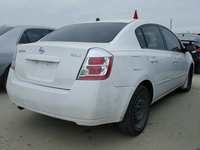 3N1AB61E87L689118 - 2007 NISSAN SENTRA 2.0 WHITE photo 4