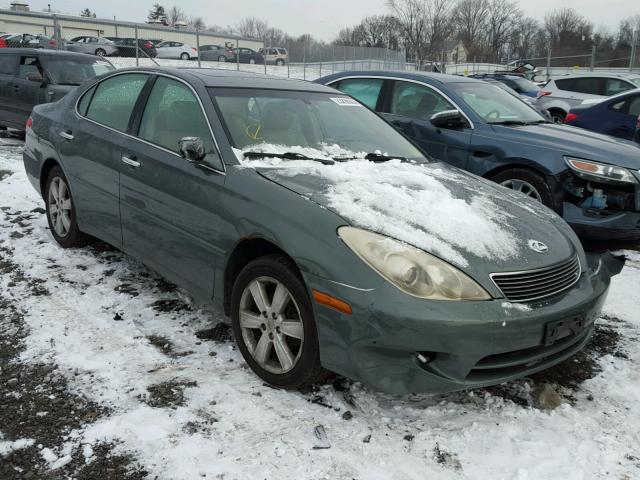 JTHBA30G265165661 - 2006 LEXUS ES 330 GREEN photo 1