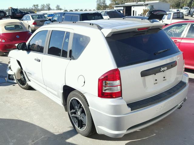 1J4FT47B89D137591 - 2009 JEEP COMPASS SP SILVER photo 3