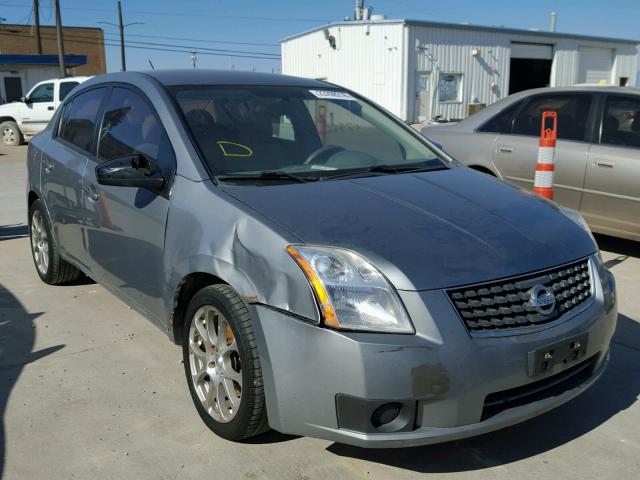 3N1AB61E87L693704 - 2007 NISSAN SENTRA 2.0 GRAY photo 1