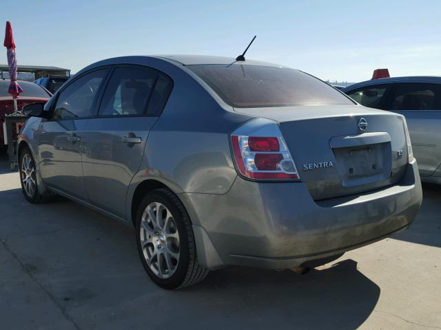 3N1AB61E87L693704 - 2007 NISSAN SENTRA 2.0 GRAY photo 3