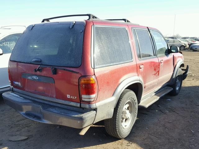 1FMZU73E51ZA45567 - 2001 FORD EXPLORER X RED photo 4