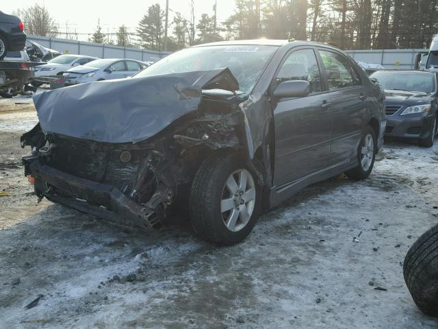 2T1BR32E97C854087 - 2007 TOYOTA COROLLA CE GRAY photo 2