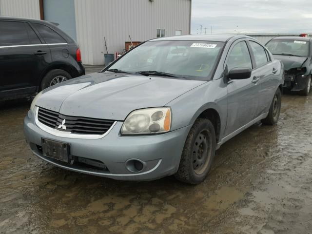 4A3AB36F07E079594 - 2007 MITSUBISHI GALANT ES GRAY photo 2