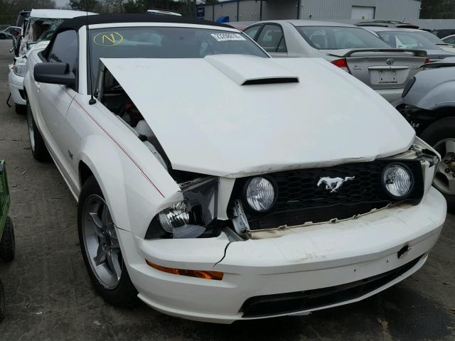 1ZVHT85H775330106 - 2007 FORD MUSTANG GT WHITE photo 9