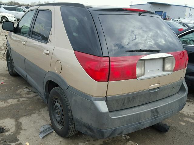 3G5DA03E02S592024 - 2002 BUICK RENDEZVOUS GOLD photo 3