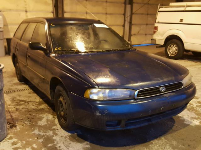 4S3BK4355V7312802 - 1997 SUBARU LEGACY L GREEN photo 1