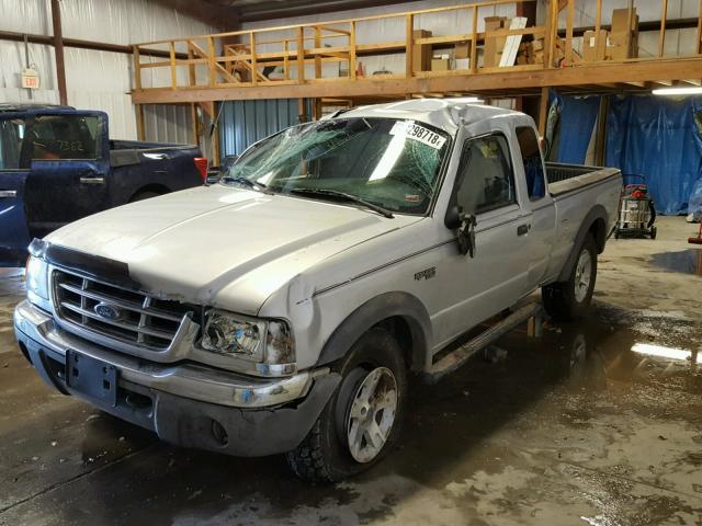 1FTZR45E92TA10228 - 2002 FORD RANGER SUP SILVER photo 2