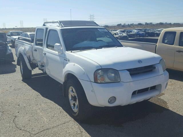 1N6MD29Y72C368068 - 2002 NISSAN FRONTIER C WHITE photo 1