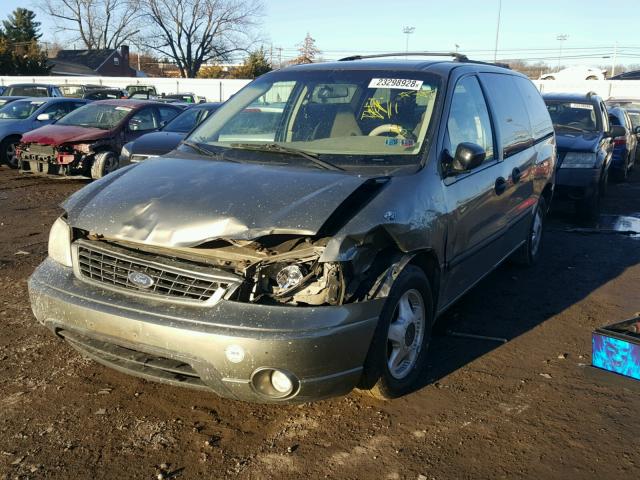 2FMZA51413BA27368 - 2003 FORD WINDSTAR L GREEN photo 2