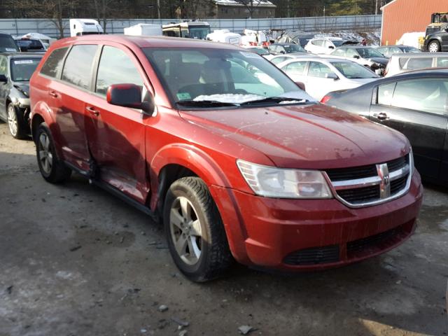 3D4GG57V09T139962 - 2009 DODGE JOURNEY SX RED photo 1