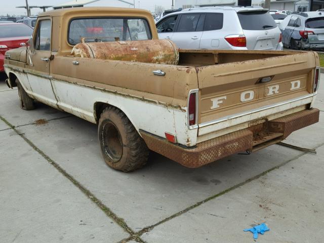 F10VRC63357 - 1976 FORD PICKUP TAN photo 3