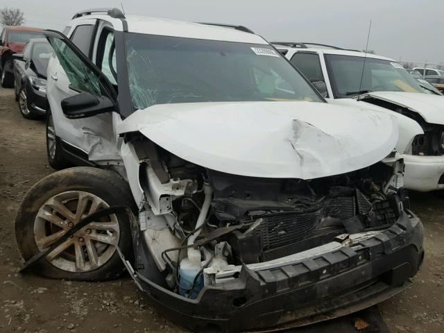 1FM5K7D9XDGB58744 - 2013 FORD EXPLORER X WHITE photo 1