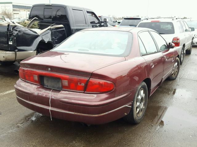 2G4WB55K7Y1146306 - 2000 BUICK REGAL LS MAROON photo 4