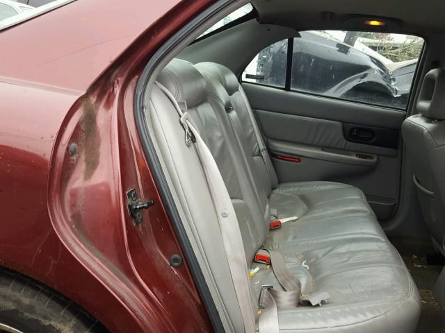 2G4WB55K7Y1146306 - 2000 BUICK REGAL LS MAROON photo 6