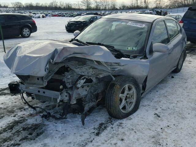 1G3NL52E7YC321451 - 2000 OLDSMOBILE ALERO GL SILVER photo 2