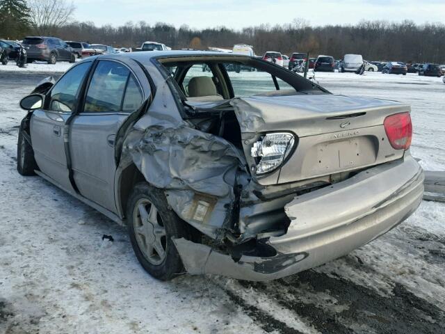 1G3NL52E7YC321451 - 2000 OLDSMOBILE ALERO GL SILVER photo 3