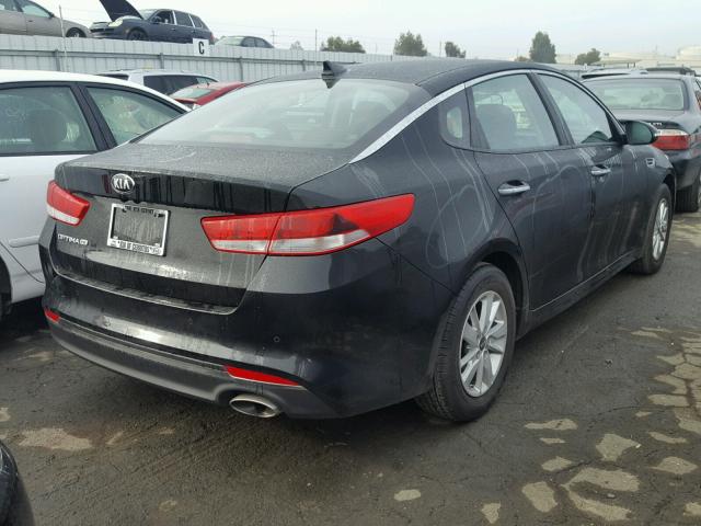 5XXGT4L37JG200652 - 2018 KIA OPTIMA LX BLACK photo 4