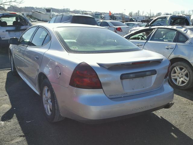 2G2WP552761255534 - 2006 PONTIAC GRAND PRIX SILVER photo 3