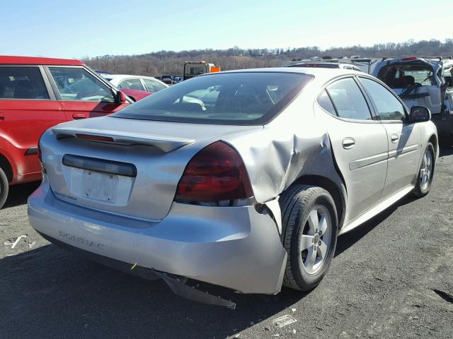 2G2WP552761255534 - 2006 PONTIAC GRAND PRIX SILVER photo 4