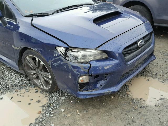 JF1VA1E64G8812490 - 2016 SUBARU WRX PREMIU BLUE photo 9