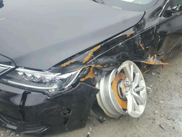 19UDE2F34HA013406 - 2017 ACURA ILX BASE GRAY photo 9