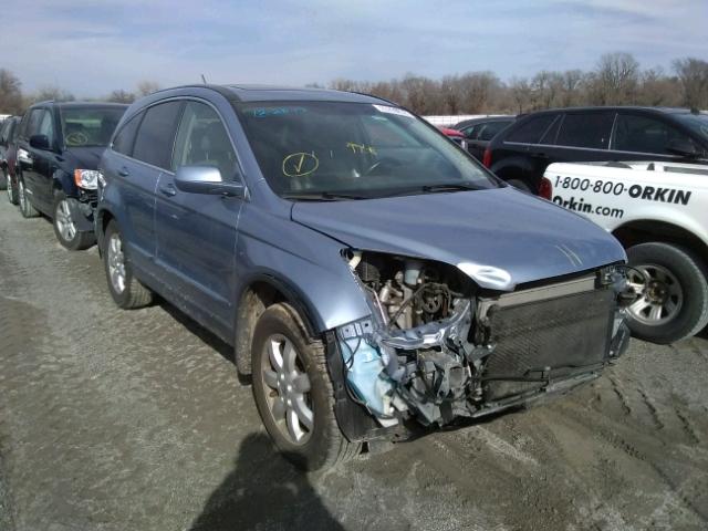 JHLRE48717C102257 - 2007 HONDA CR-V EXL SILVER photo 1