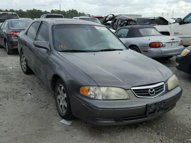 1YVGF22C215247437 - 2001 MAZDA 626 ES GRAY photo 1