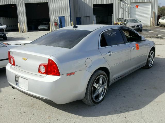 1G1ZD5EU5CF379978 - 2012 CHEVROLET MALIBU 2LT SILVER photo 4