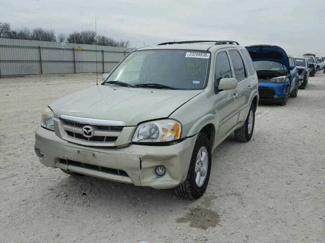 4F2YZ04126KM01445 - 2006 MAZDA TRIBUTE S SILVER photo 2