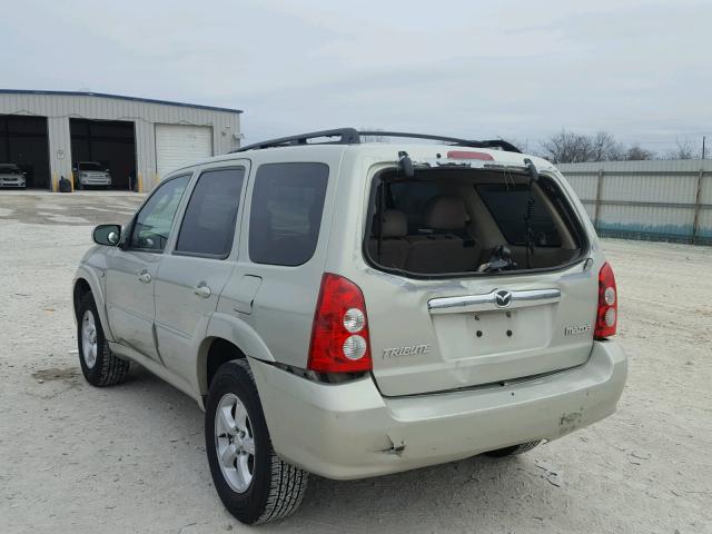 4F2YZ04126KM01445 - 2006 MAZDA TRIBUTE S SILVER photo 3