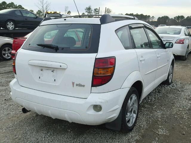 5Y2SL628X4Z416242 - 2004 PONTIAC VIBE WHITE photo 4